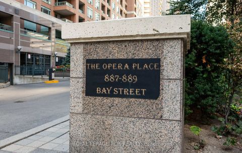 Photo 0 at 1412 - 887 Bay Street, Bay Street Corridor, Toronto