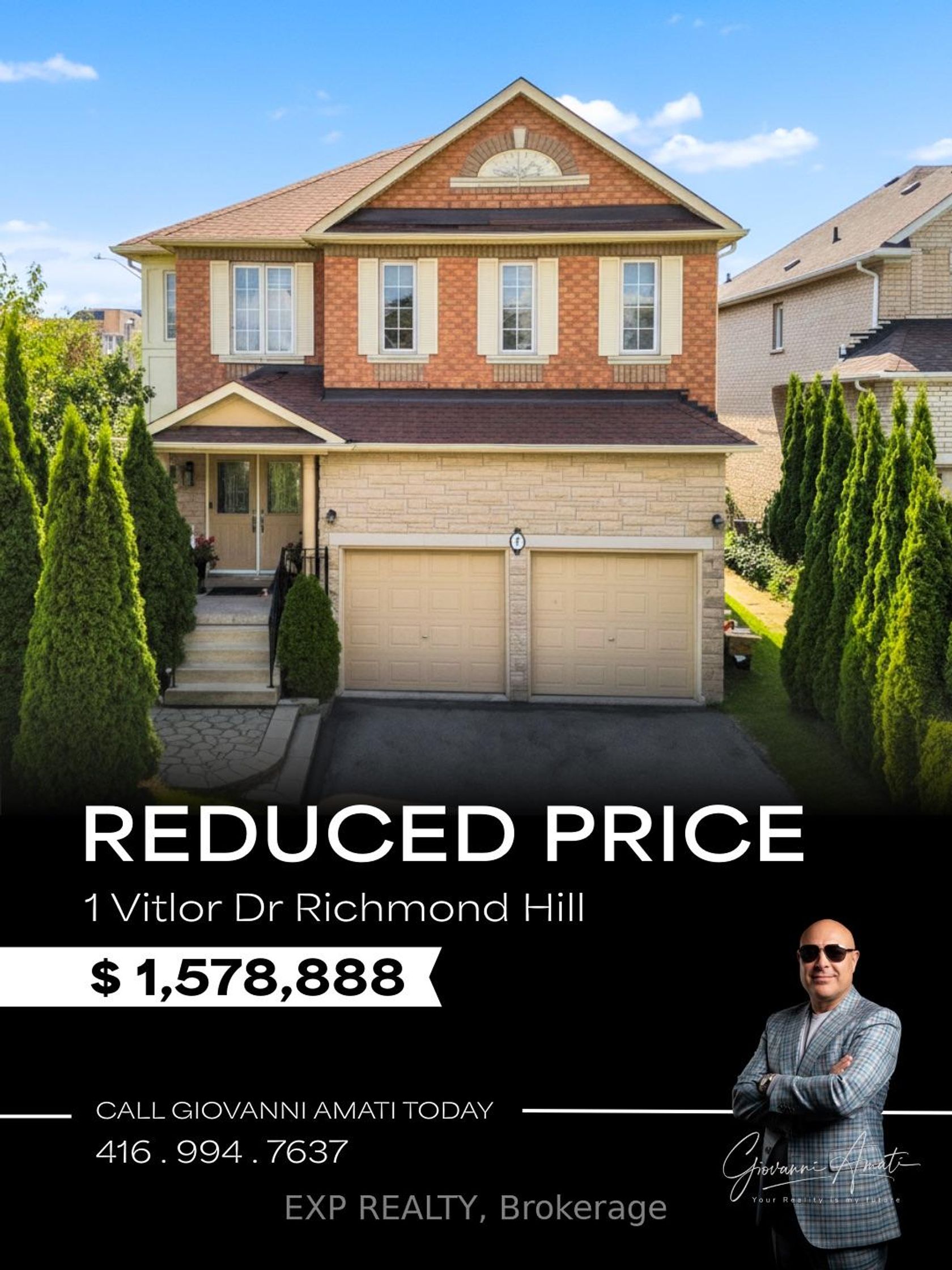 1 Vitlor Drive, Oak Ridges, Richmond Hill 