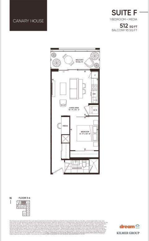 Photo 1 at 304 - 425 Front Street E, Waterfront Communities C8, Toronto
