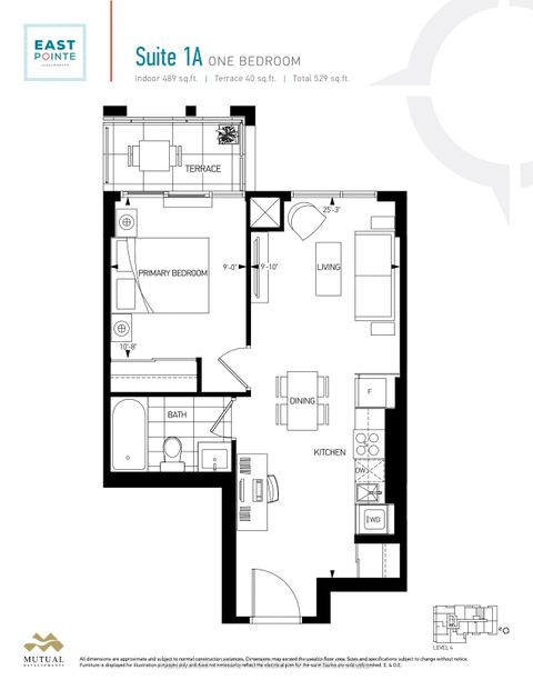 Photo 2 at 411 - 4569 Kingston Road, West Hill, Toronto