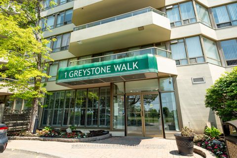 Photo 1 at 385 - 1 Greystone Walk Drive, Kennedy Park, Toronto