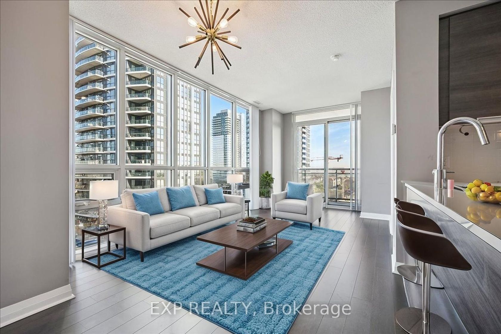 1117 - 5033 Four Springs Avenue, Hurontario, Mississauga 