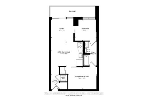 Photo 35 at 723 - 38 Joe Shuster Way, South Parkdale, Toronto