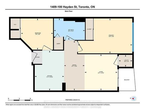 Photo 23 at 1409 - 100 Hayden Street, Yonge Corridor, Toronto