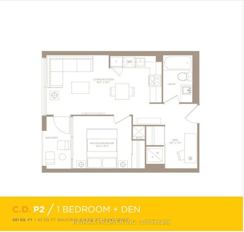 Photo 4 at N410 - 455 Front Street E, Waterfront Communities C8, Toronto