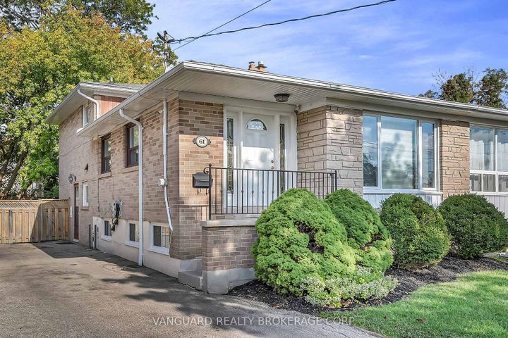 Photo 1 at 61 Gambello Crescent, York University Heights, Toronto