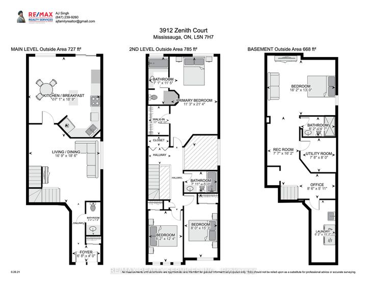 Photo 37 at 3912 Zenith Court, Lisgar, Mississauga