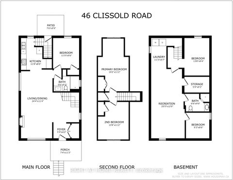 Photo 33 at 46 Clissold Road, City Centre West, Toronto