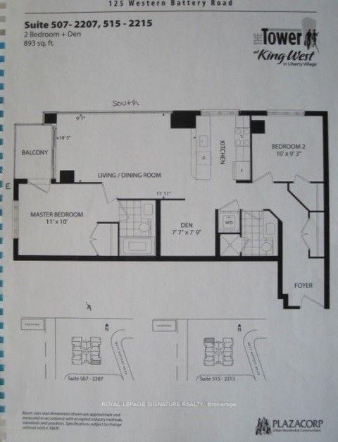 Photo 18 at 1007 - 125 Western Battery Road, Niagara, Toronto Photo 18 at 1007 - 125 Western Battery Road, Niagara, Toronto