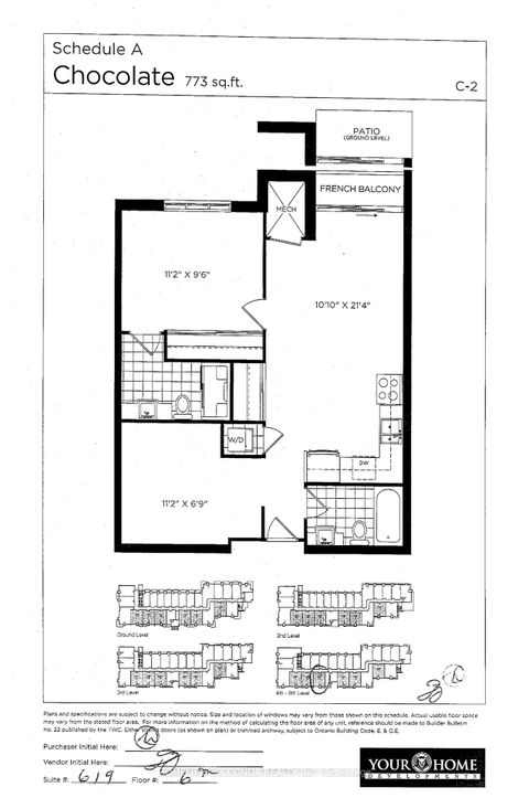 Photo 15 at 619 - 1 Falaise Road, West Hill, Toronto