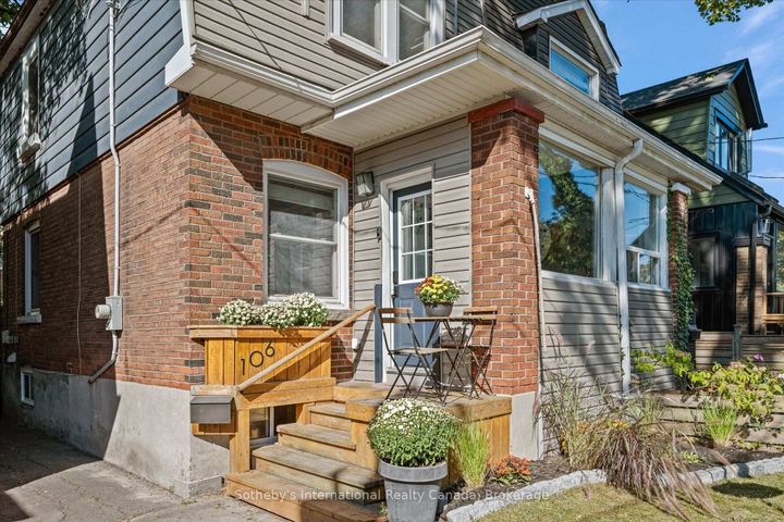 Photo 1 at 106 Hiltz Avenue, South Riverdale, Toronto