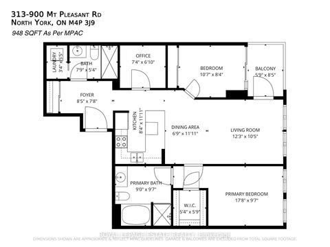 Photo 40 at 313 - 900 Mount Pleasant Road, Mount Pleasant West, Toronto