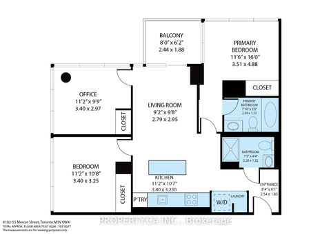 Photo 41 at 4102 - 55 Mercer Street, Waterfront Communities C1, Toronto