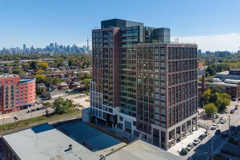 Photo 1 at 1402 - 181 Sterling Road, Dufferin Grove, Toronto