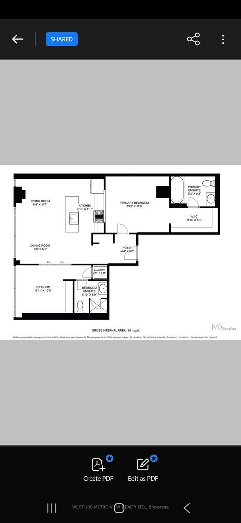 Photo 32 at 710 - 700 King Street W, Waterfront Communities C1, Toronto