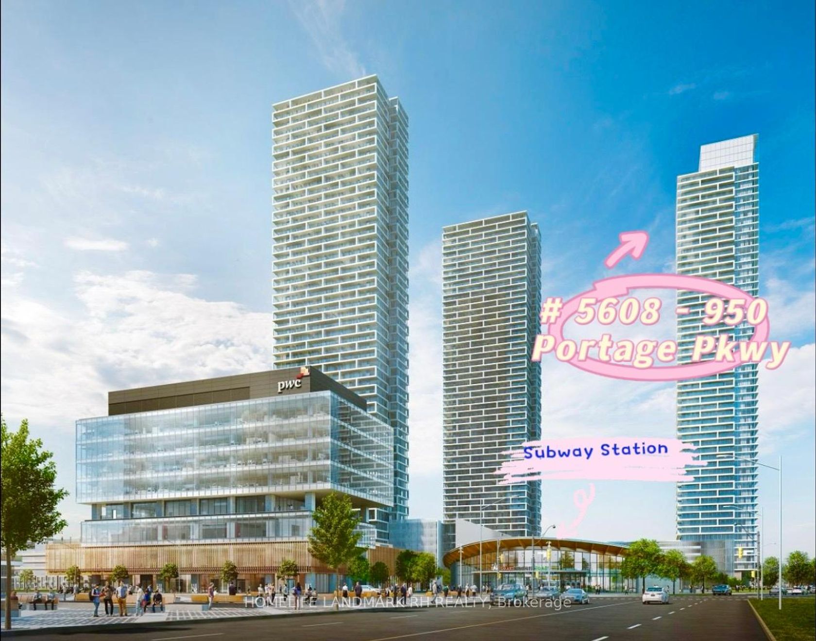 5608 - 950 Portage Parkway, Vaughan Corporate Centre, Vaughan 