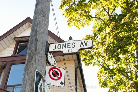 Photo 2 at 116 Jones Avenue, South Riverdale, Toronto