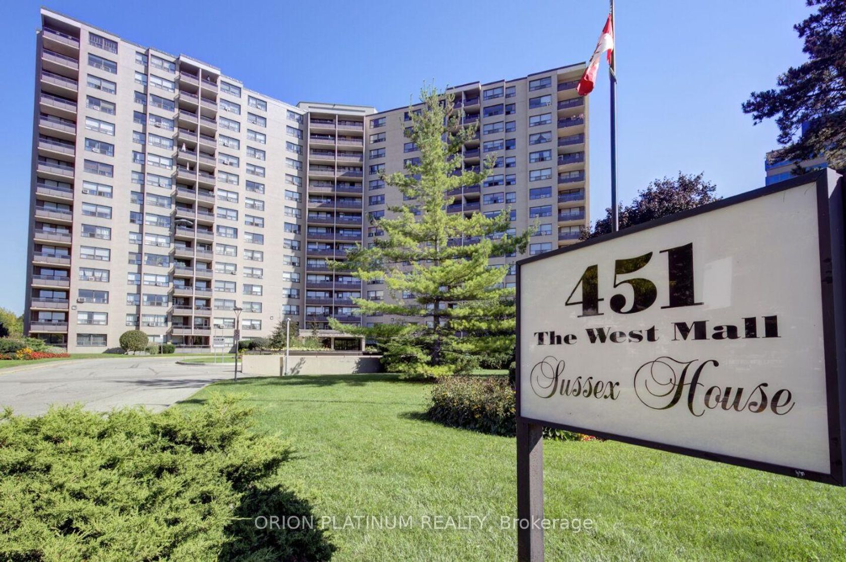 1405 - 451 The West Mall, Etobicoke West Mall, Toronto 