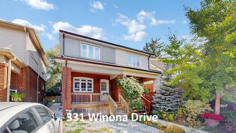 Photo 1 at 331 Winona Drive, Oakwood Village, Toronto