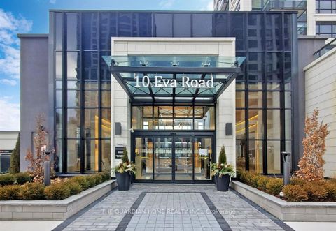 Photo 1 at 1705 - 10 eva Road, Etobicoke West Mall, Toronto