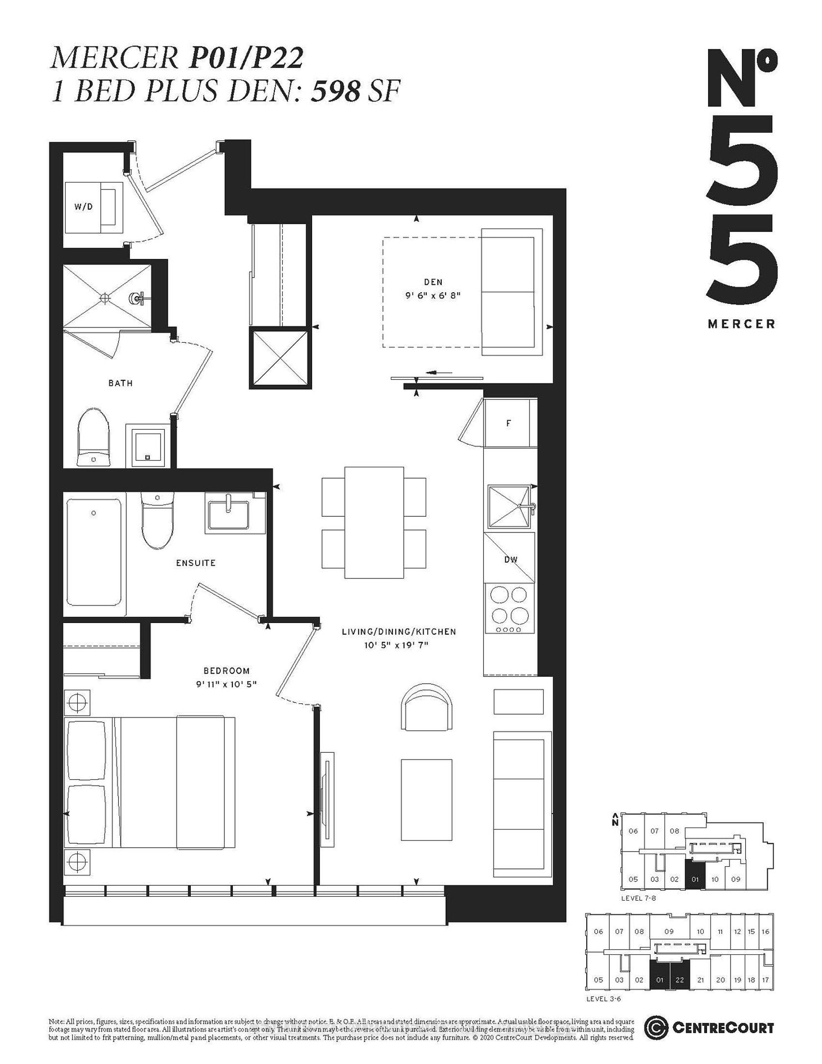 322 - 55 Mercer Street, Waterfront Communities C1, Toronto 