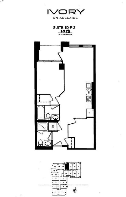 Photo 8 at 1015 - 400 Adelaide Street E, Moss Park, Toronto
