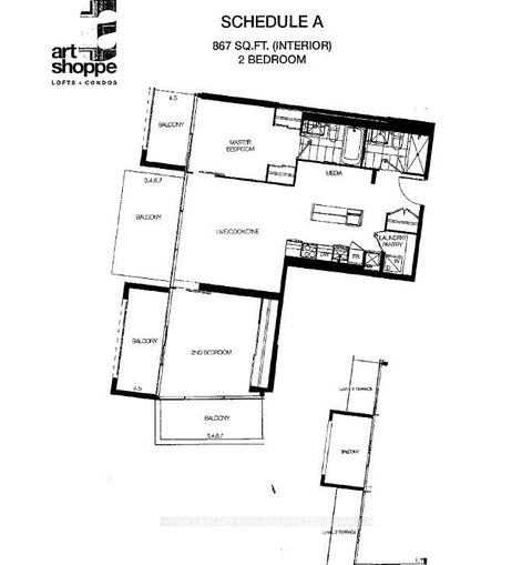 Photo 12 at 827 - 8 Hillsdale Avenue E, Mount Pleasant West, Toronto