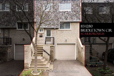 Photo 1 at 113 - 1280 Bridletowne Circle, L'Amoreaux, Toronto