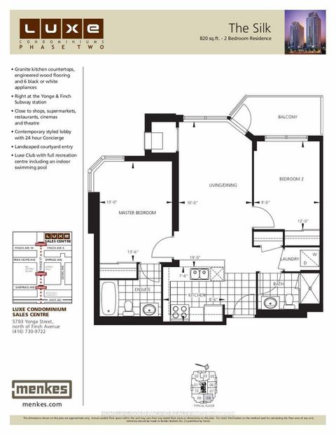 Photo 5 at 2503 - 5791 Yonge Street, Newtonbrook East, Toronto