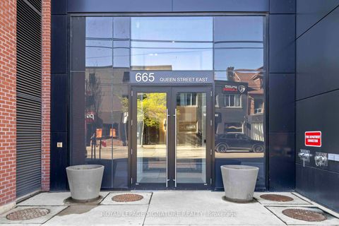 Photo 1 at 313 - 665 Queen Street E, South Riverdale, Toronto