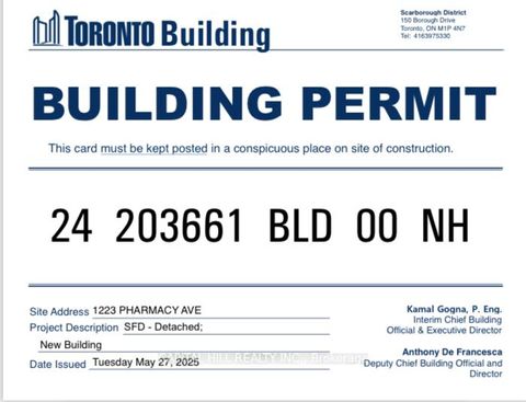 Photo 0 at 1223A Pharmacy Avenue, Maryvale, Toronto