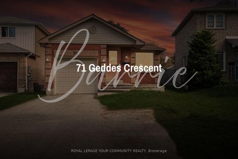 Photo 0 at 71 Geddes Crescent, Northwest, Barrie Photo 0 at 71 Geddes Crescent, Northwest, Barrie