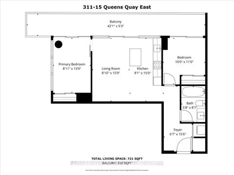 Photo 27 at 311 - 15 Queens Quay E, Waterfront Communities C8, Toronto