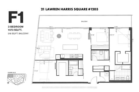 Photo 39 at 1203 - 21 Lawren Harris Square, Moss Park, Toronto