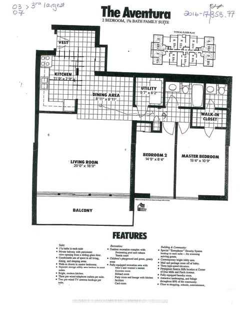 Photo 25 at 403 - 3300 Don Mills Road, Don Valley Village, Toronto