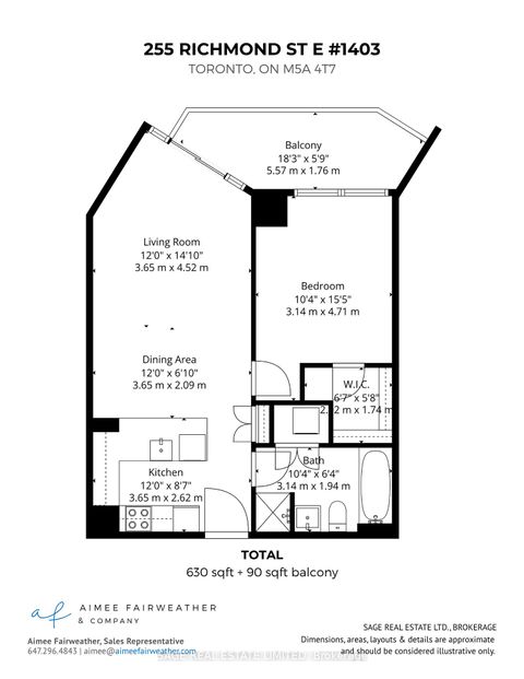 Photo 18 at 1403 - 255 Richmond Street E, Moss Park, Toronto