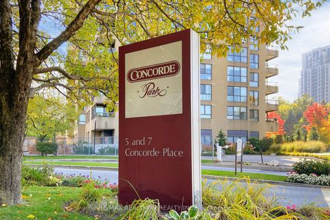 Photo 1 at 406 - 5 Concorde Place, Don Mills, Toronto