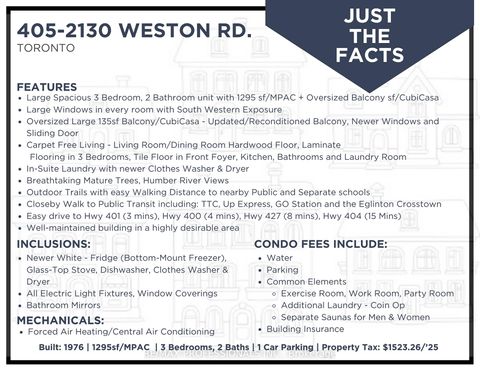 Photo 6 at 405 - 2130 Weston Road, Weston, Toronto