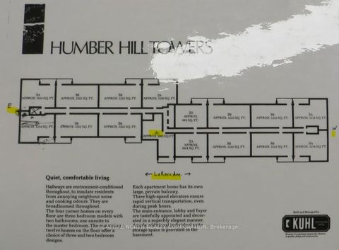 Photo 39 at 1608 - 15 La Rose Avenue, Humber Heights, Toronto