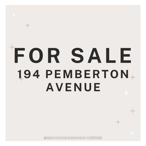 Photo 0 at 194 Pemberton Avenue, Newtonbrook East, Toronto