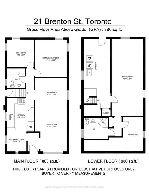 Photo 47 at 21 Brenton Street, Crescent Town, Toronto
