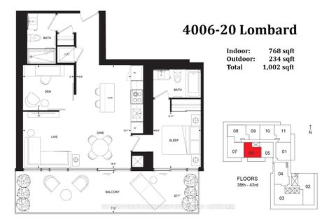 Photo 49 at 4006 - 20 Lombard Street, Yonge Corridor, Toronto