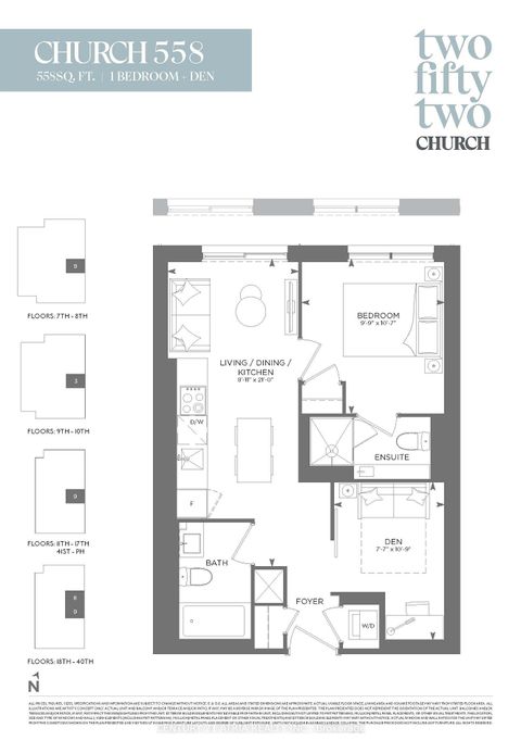 Photo 3 at 2308 - 252 Church Street, Yonge Corridor, Toronto Photo 3 at 2308 - 252 Church Street, Yonge Corridor, Toronto