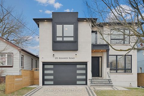 Photo 1 at 251 Kennedy Road, Cliffside, Toronto