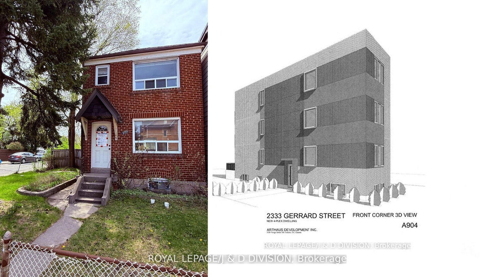 2333 Gerrard Street E, Danforth, Toronto 