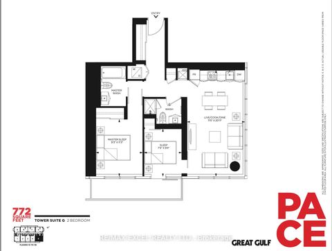 Photo 12 at 3105 - 159 Dundas Street E, Yonge Corridor, Toronto Photo 12 at 3105 - 159 Dundas Street E, Yonge Corridor, Toronto