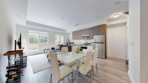 Photo 5 at TH20 - 851 Sheppard Avenue W, Bathurst Manor, Toronto