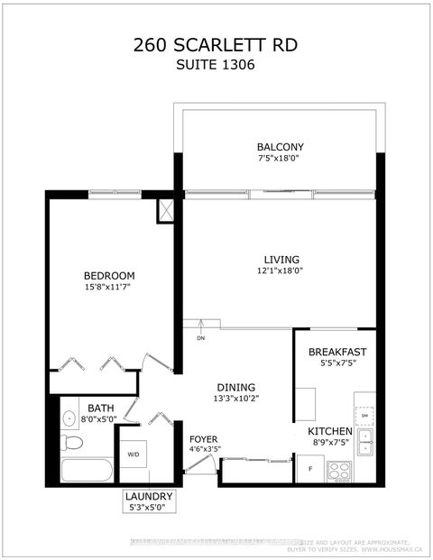 Photo 44 at 1306 - 260 Scarlett Road, Smythe, Toronto