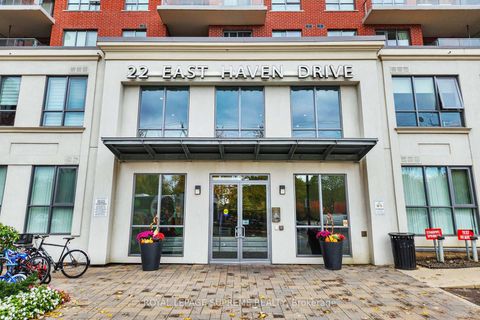 Photo 2 at 606 - 22 East Haven Drive, Cliffside, Toronto