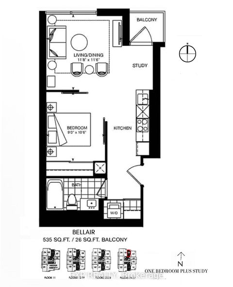 Photo 8 at 3306 - 395 Bloor Street E, North St. James Town, Toronto